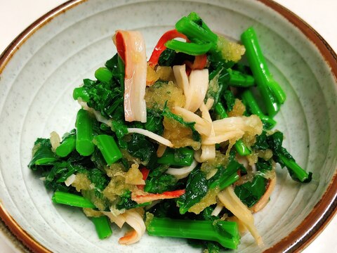 菜の花のおろし和え